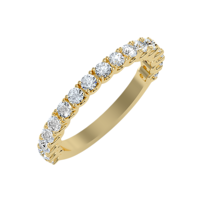 Idyllic Half Eternity Band - Nine