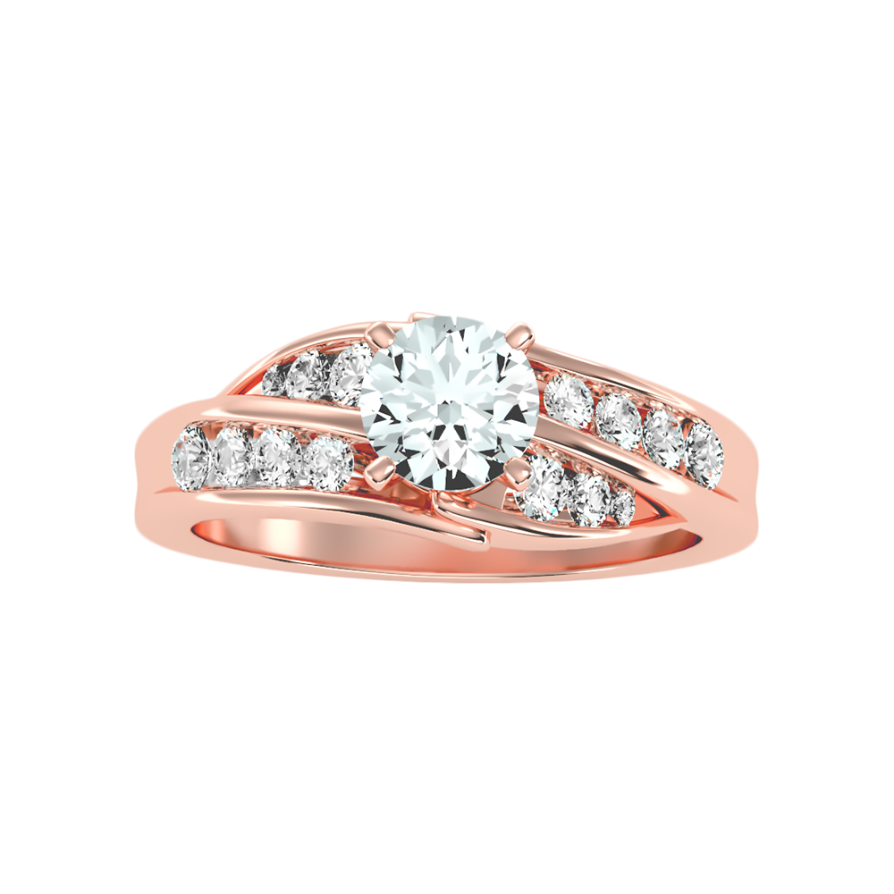 Idyllis Diamond Ring In 925 Sterling Silver - Two