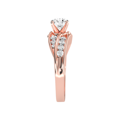 Idyllis Diamond Ring In 925 Sterling Silver - Three