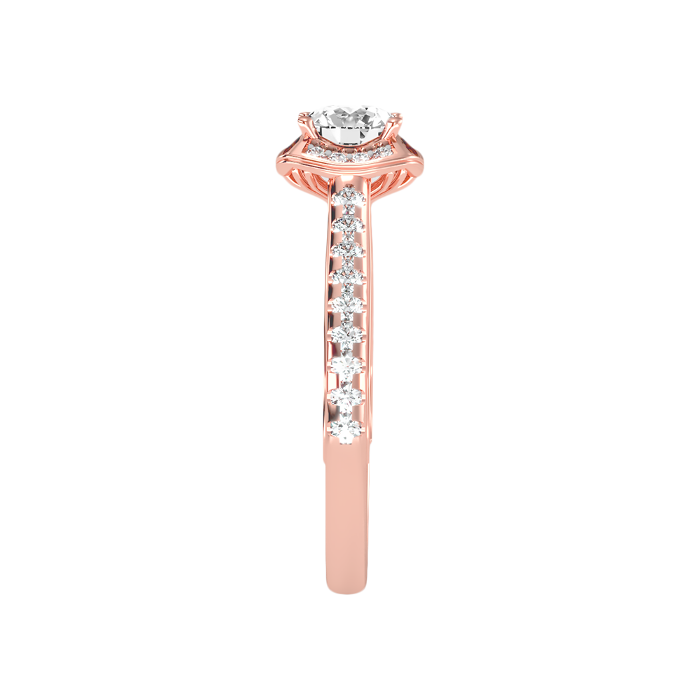 Imbrication Halo Ring - Eight