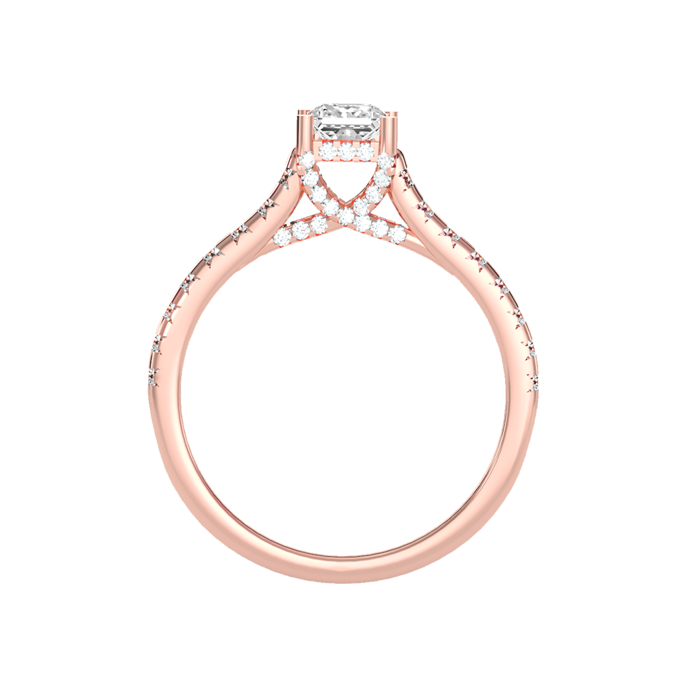 Imperial Solitaire Ring - Four