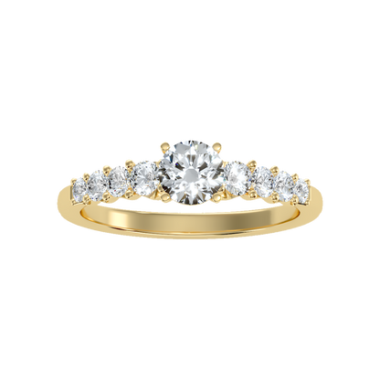 Imposing Solitaire Ring - Ten