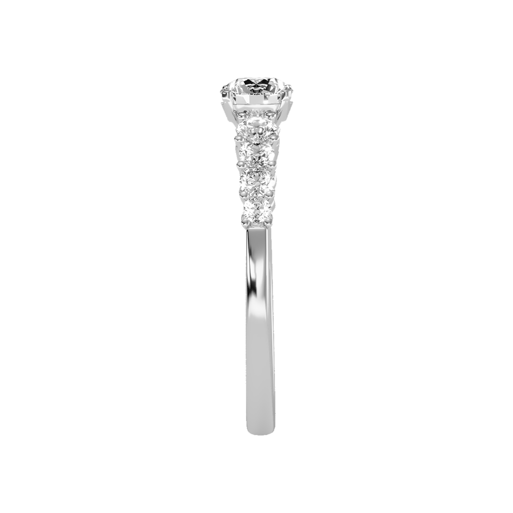 Imposing Solitaire Ring - Four
