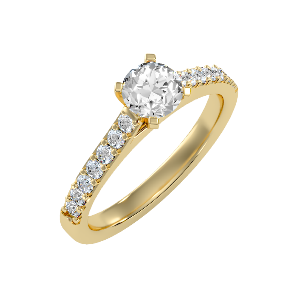 Impressive Solitaire Ring - One