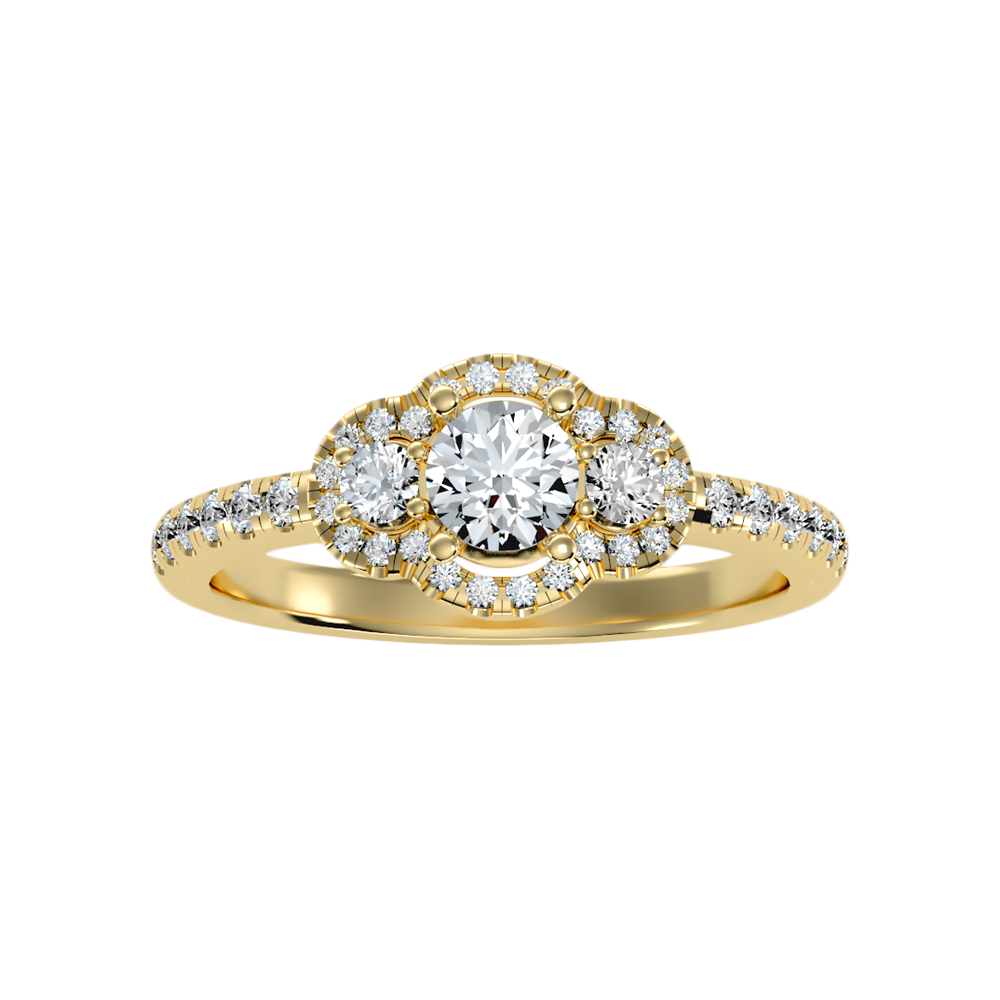 Incipient Halo Ring - Three