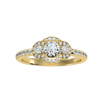 Incipient Halo Ring - Three