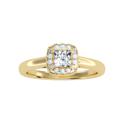 Incredo Diamond Engagement Ring In 925 Sterling Silver - Ten