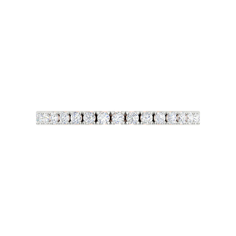 Incroyable Eternity Ring In 925 Sterling Silver - Three