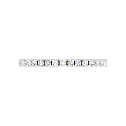 Incroyable Eternity Ring In 925 Sterling Silver - Three