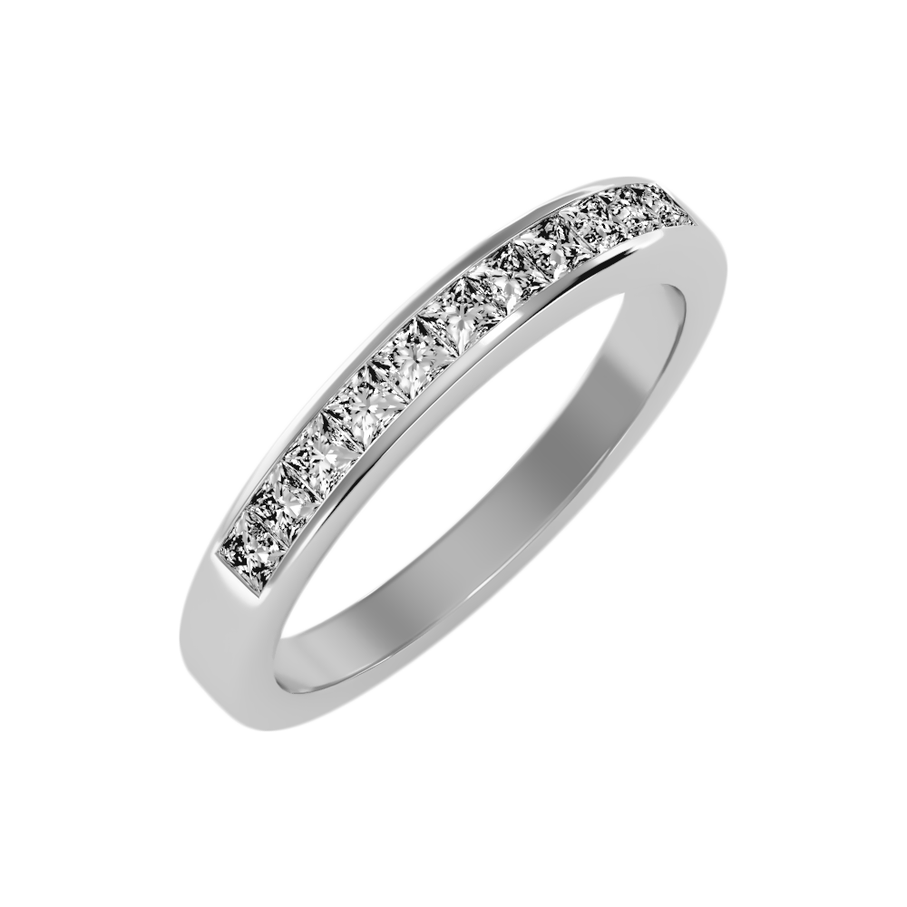 Ineffable Half Eternity Band - One