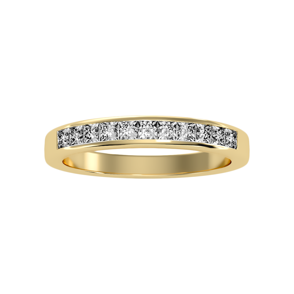 Ineffable Half Eternity Band - Ten