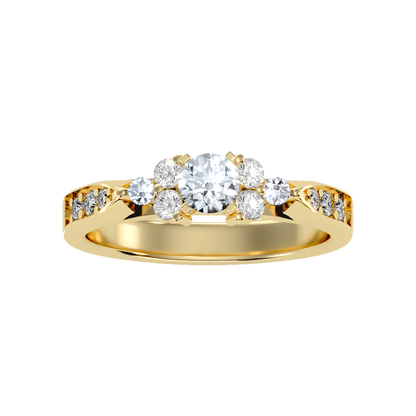 Ineffable Solitaire Ring In 925 Sterling Silver - Ten