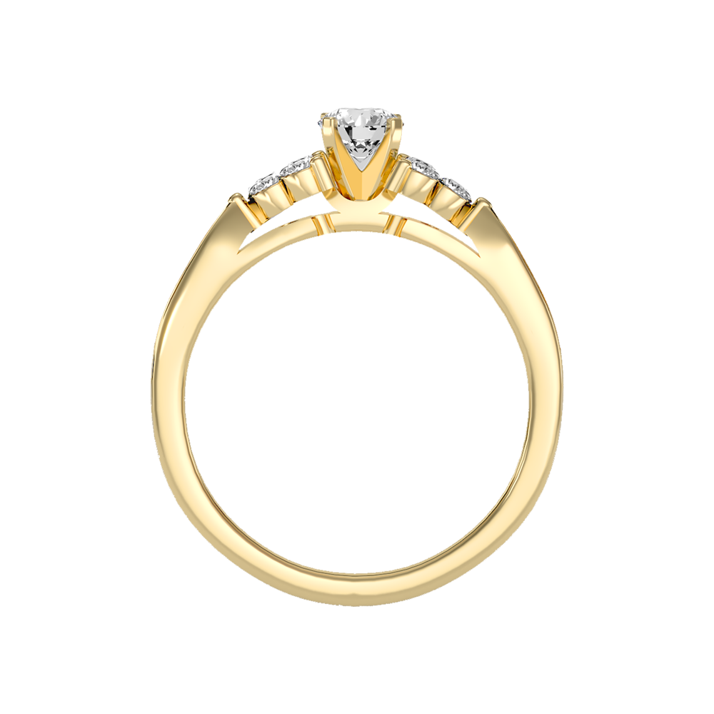 Ineffable Solitaire Ring In 925 Sterling Silver - Twelve