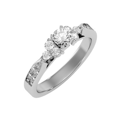 Ineffable Solitaire Ring - Five