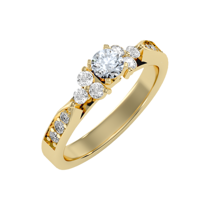 Ineffable Solitaire Ring - Nine