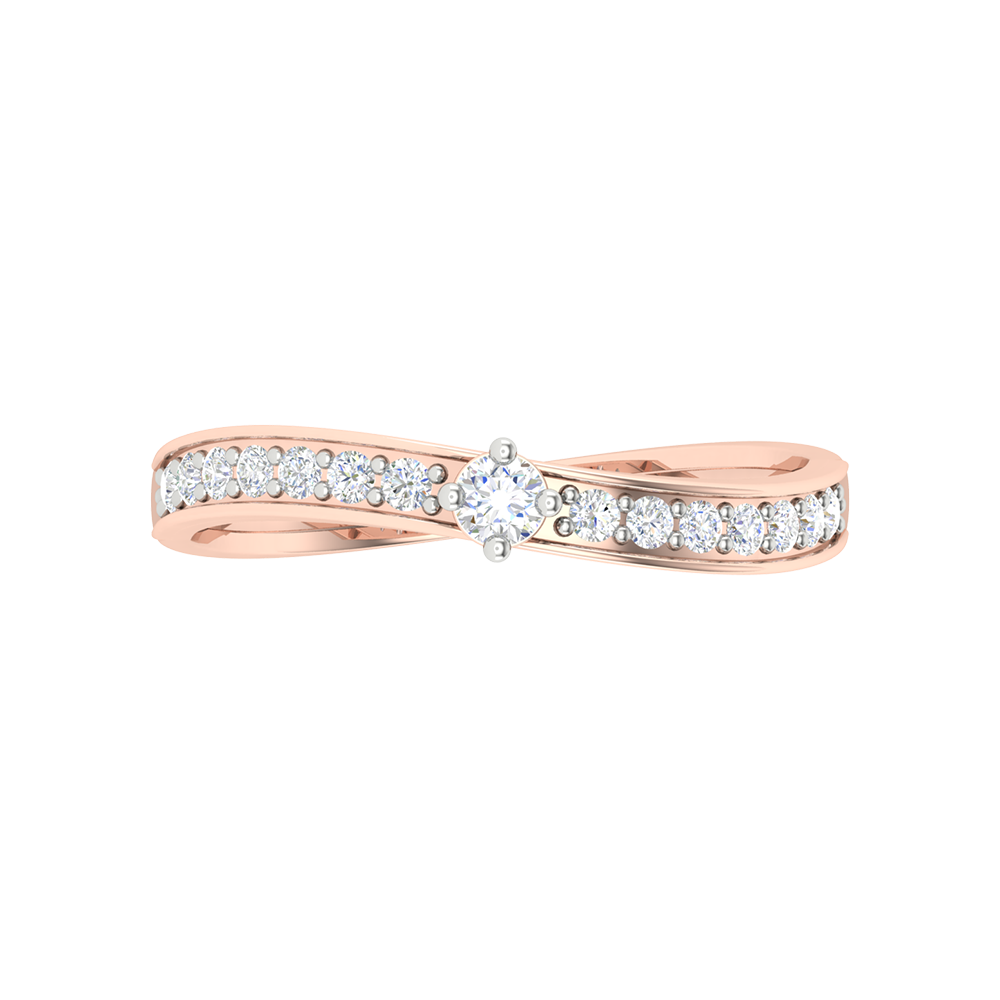 Infinitely Gemmed Glitter Diamond Band - Two