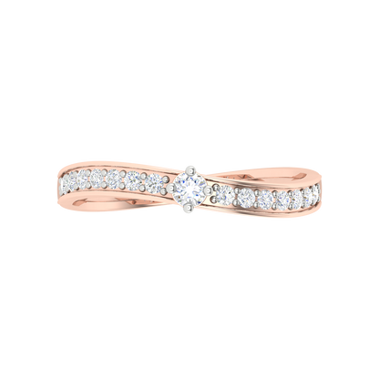Infinitely Gemmed Glitter Diamond Band - Two