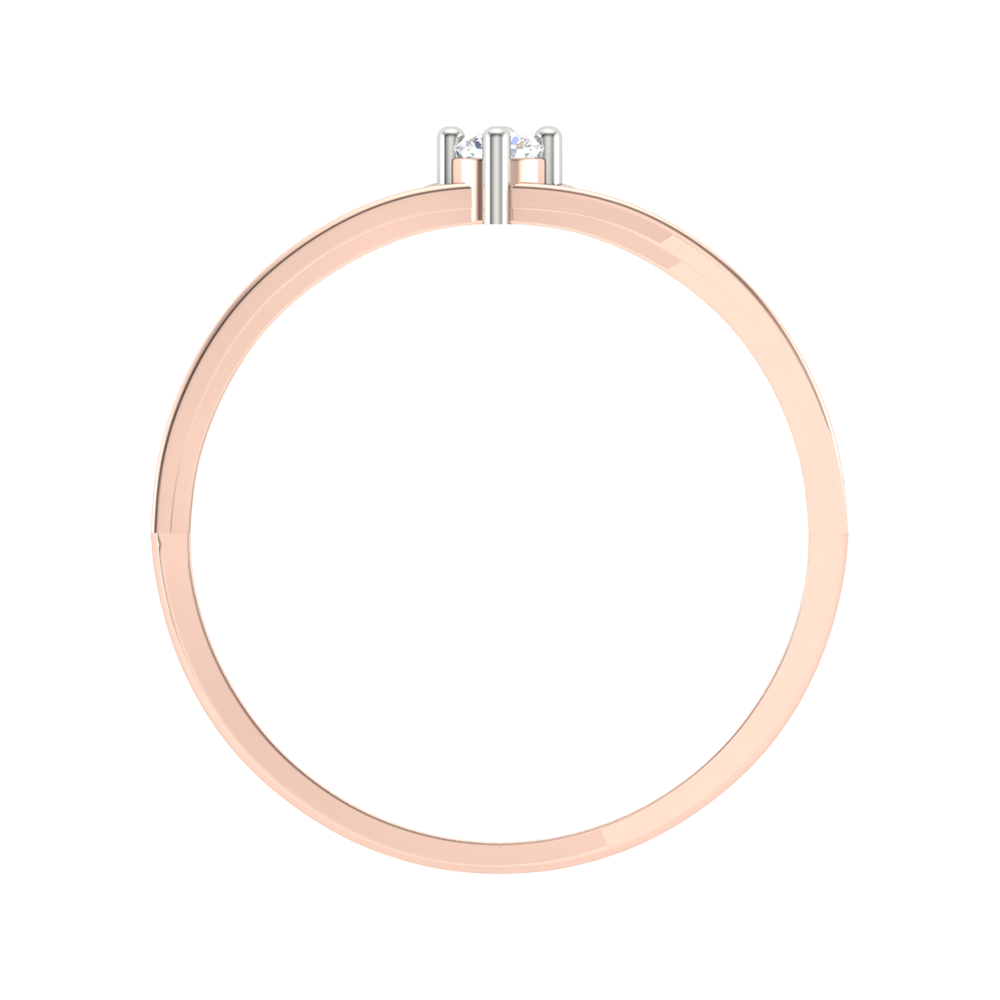 Infinitely Gemmed Glitter Diamond Band - Four