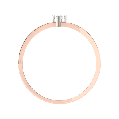 Infinitely Gemmed Glitter Diamond Band - Four