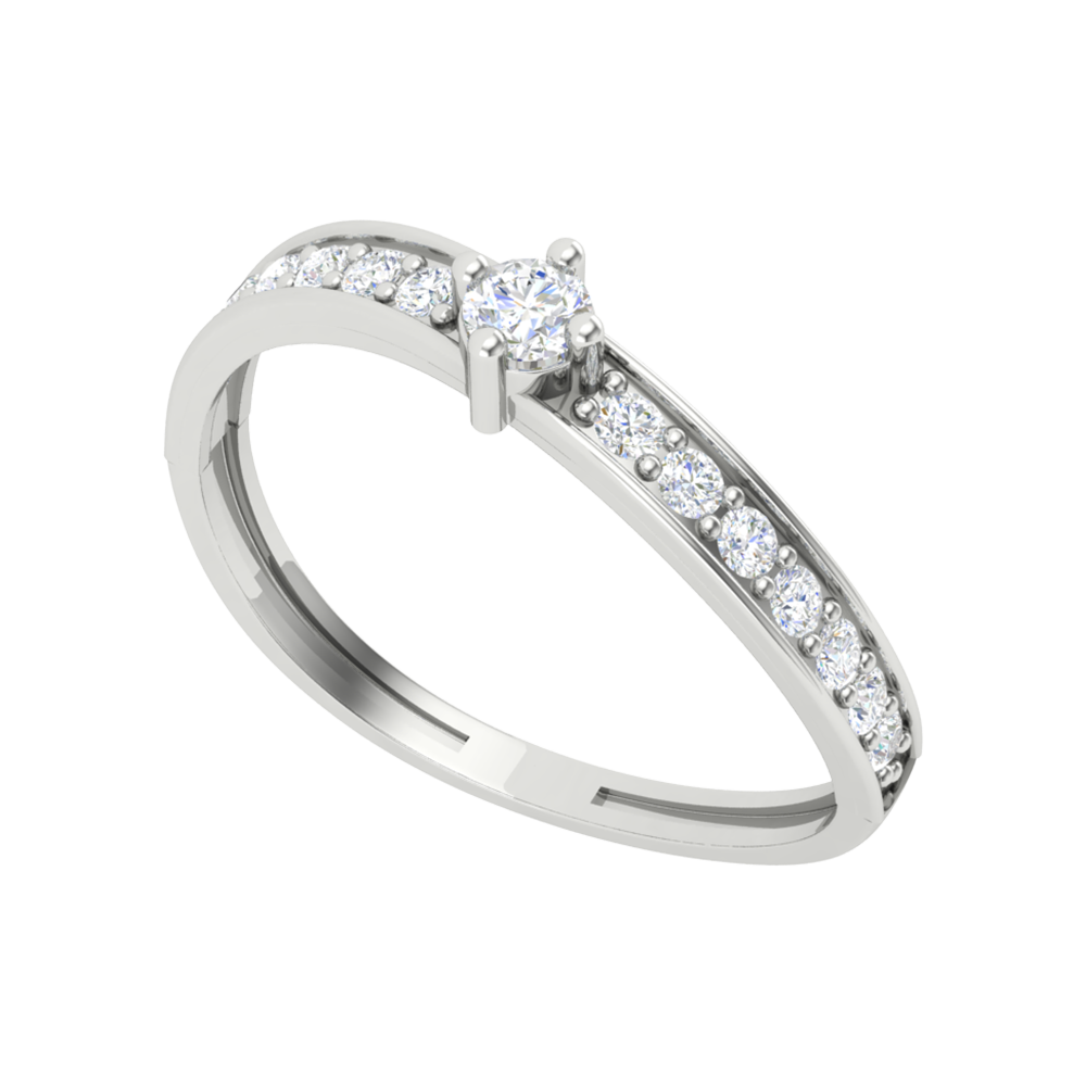 Infinitely Gemmed Glitter Diamond Band - Five