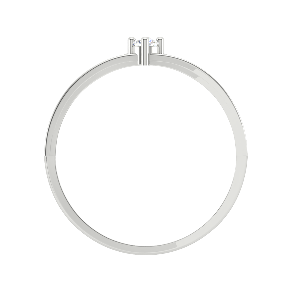 Infinitely Gemmed Glitter Diamond Band - Eight