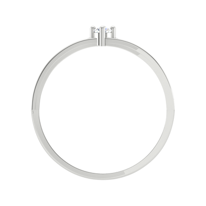 Infinitely Gemmed Glitter Diamond Band - Eight