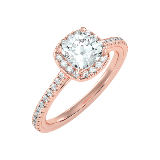 Ingenious Solitaire Ring In 925 Sterling Silver - One
