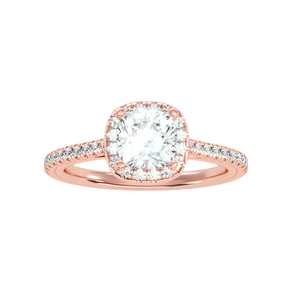 Ingenious Solitaire Ring - Two
