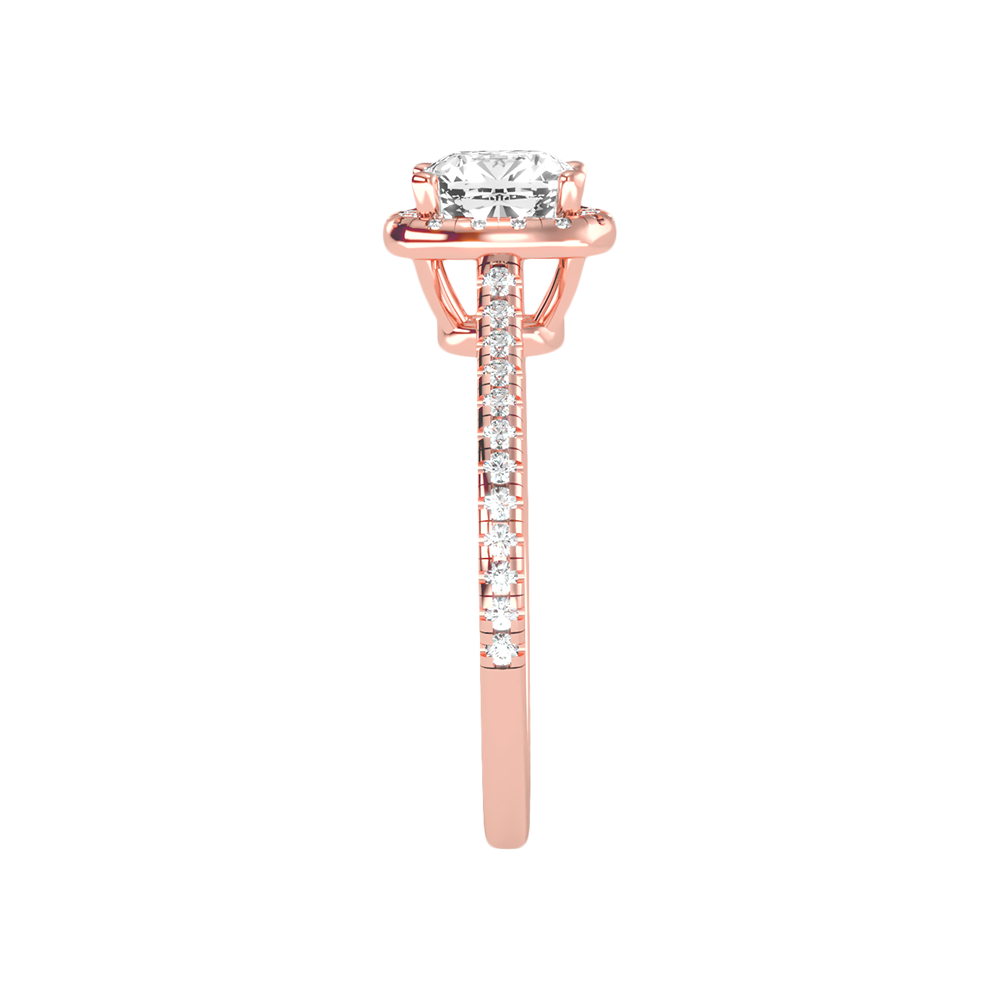 Ingenious Solitaire Ring In 925 Sterling Silver - Three