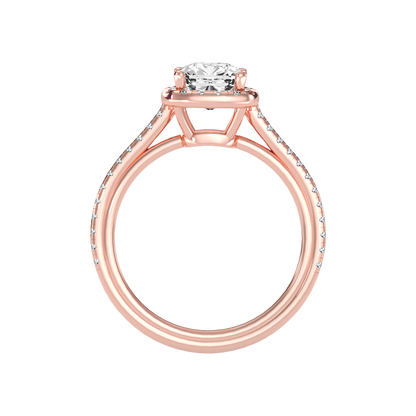 Ingenious Solitaire Ring - Four