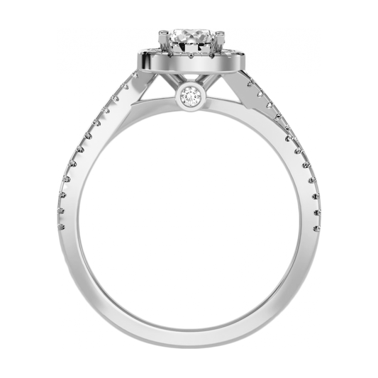 Innovative Solitaire Ring - One