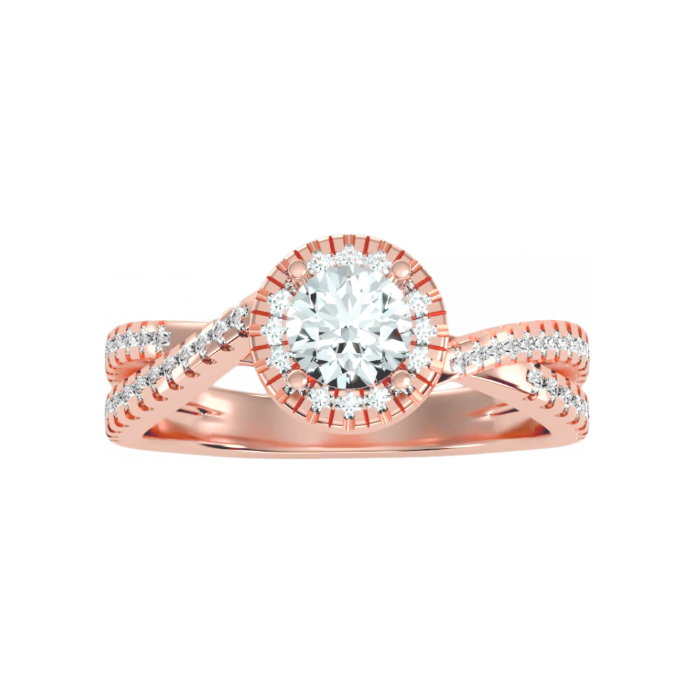Innovative Solitaire Ring In 925 Sterling Silver - Twelve