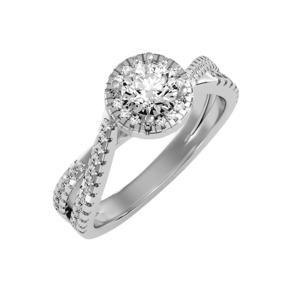 Innovative Solitaire Ring - Two