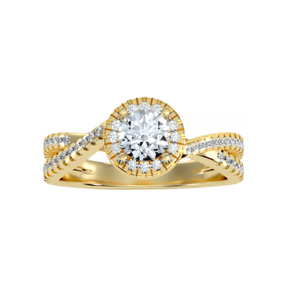 Innovative Solitaire Ring In 925 Sterling Silver - Eight