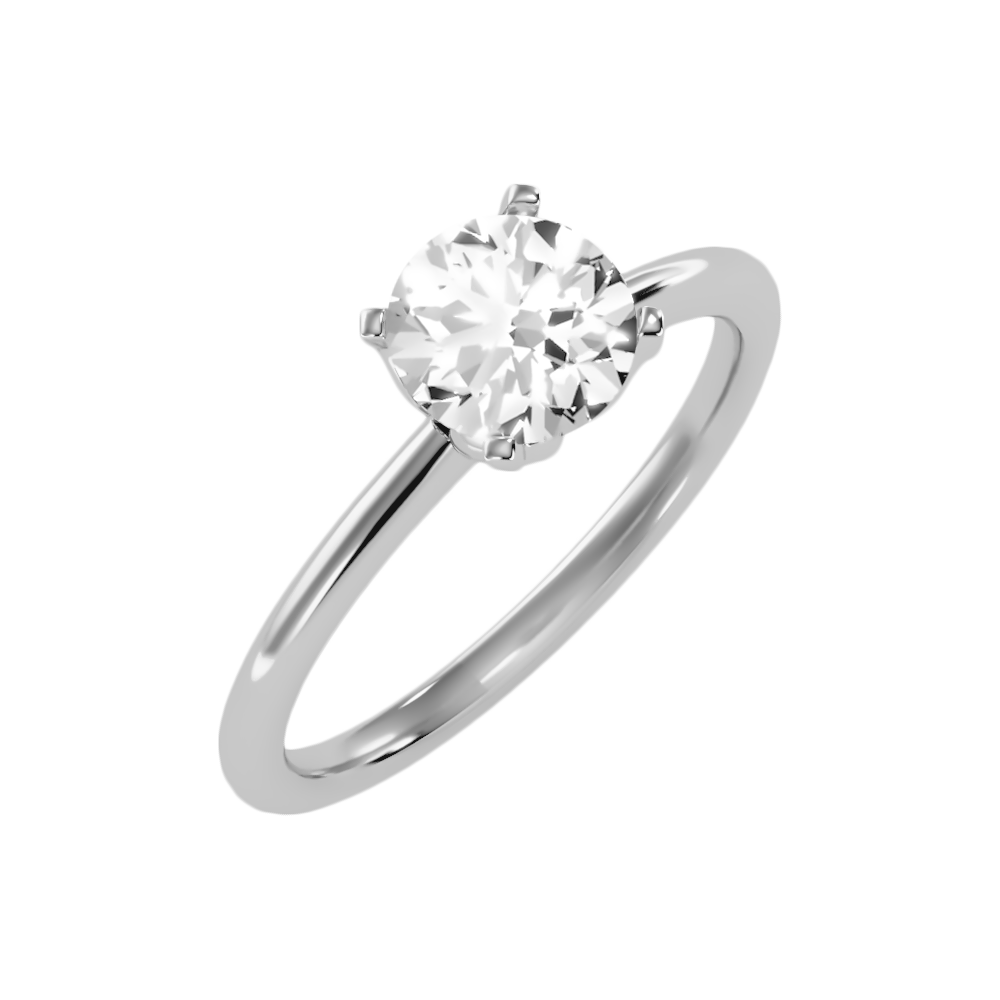 Insouciance Solitaire Ring - One