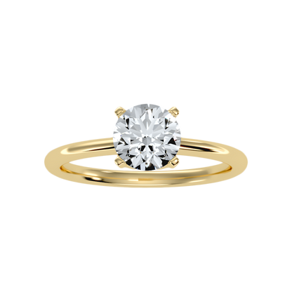 Insouciance Solitaire Ring - Ten