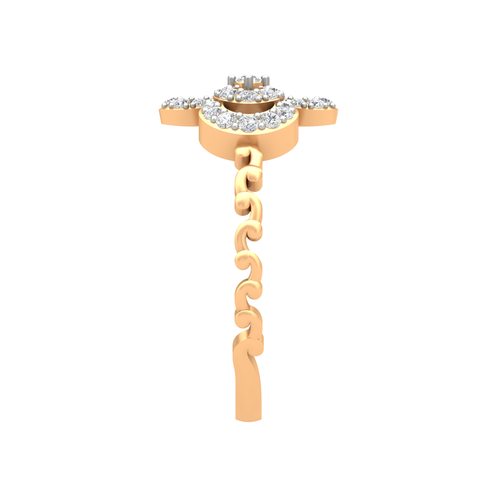 Interlinked Hoop Ring - Eleven
