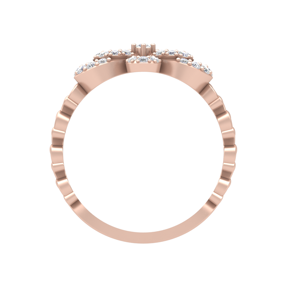Interlinked Hoop Ring - Four
