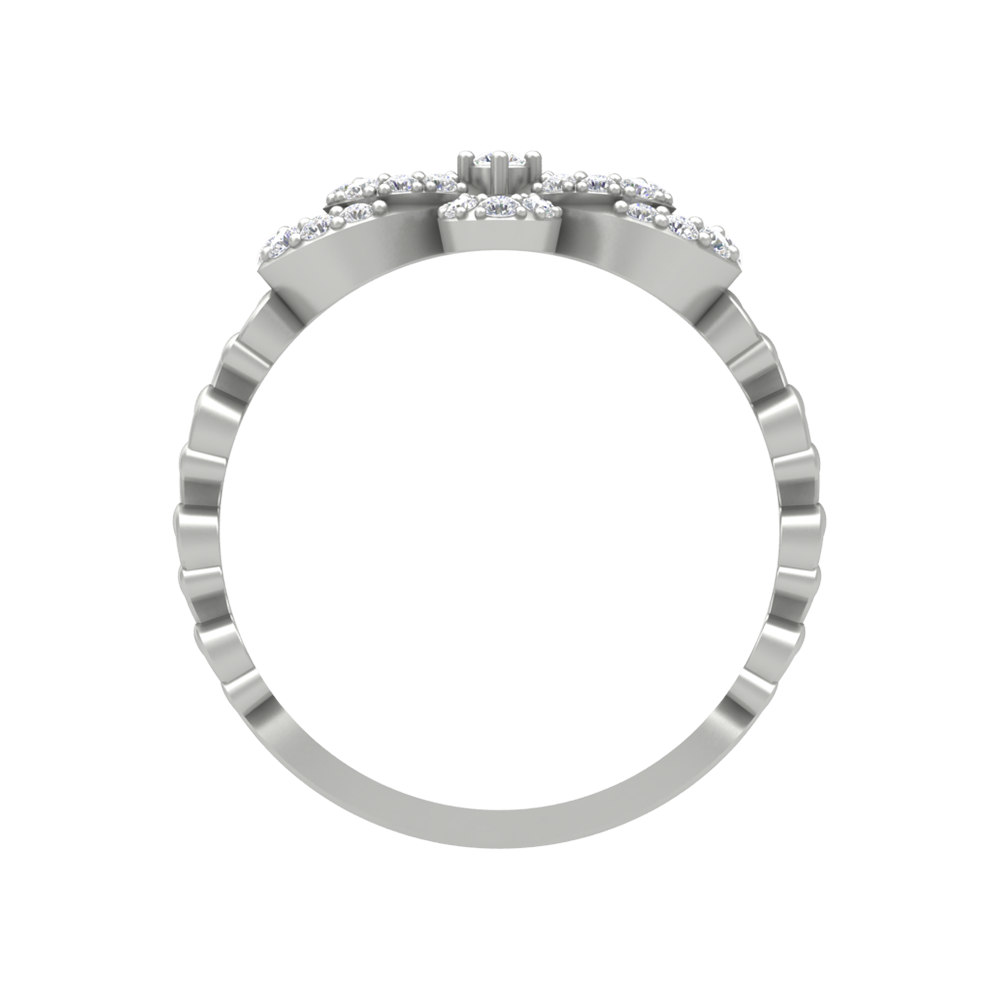 Interlinked Hoop Ring - Eight