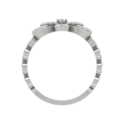 Interlinked Hoop Ring - Eight