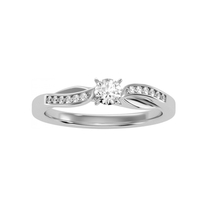 Intoxicating Solitaire Ring - Four