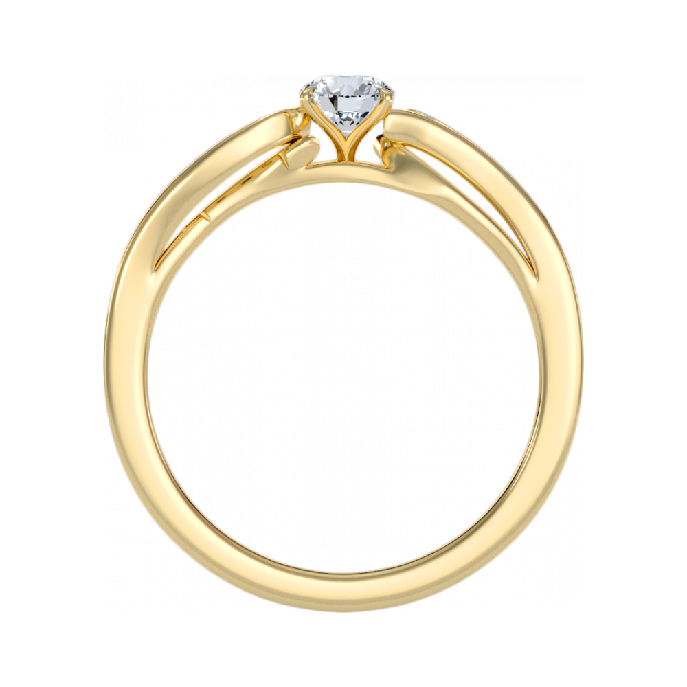 Intoxicating Solitaire Ring In 925 Sterling Silver - Five