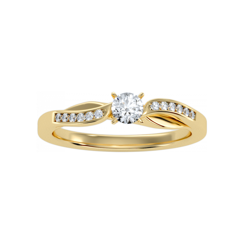 Intoxicating Solitaire Ring - Eight