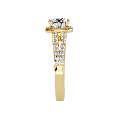 Irish Halo Ring - Four