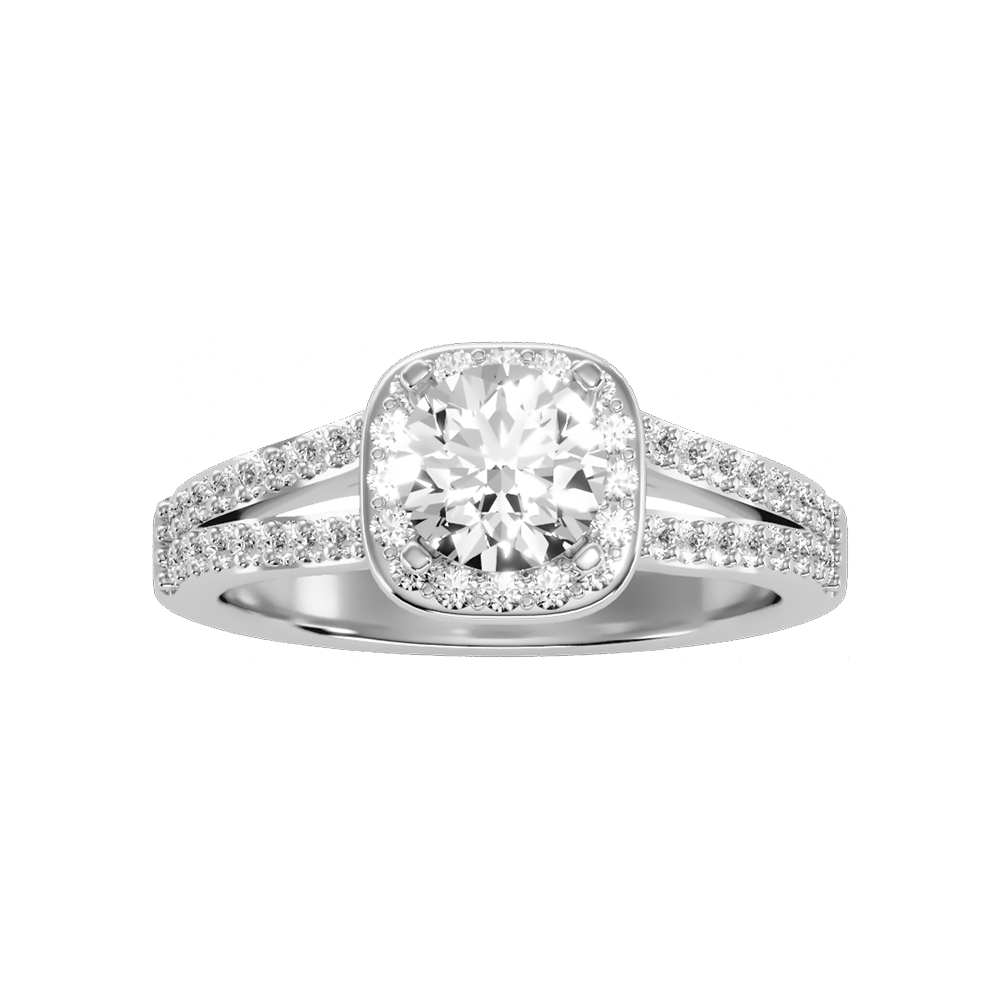 Irish Halo Ring - Five