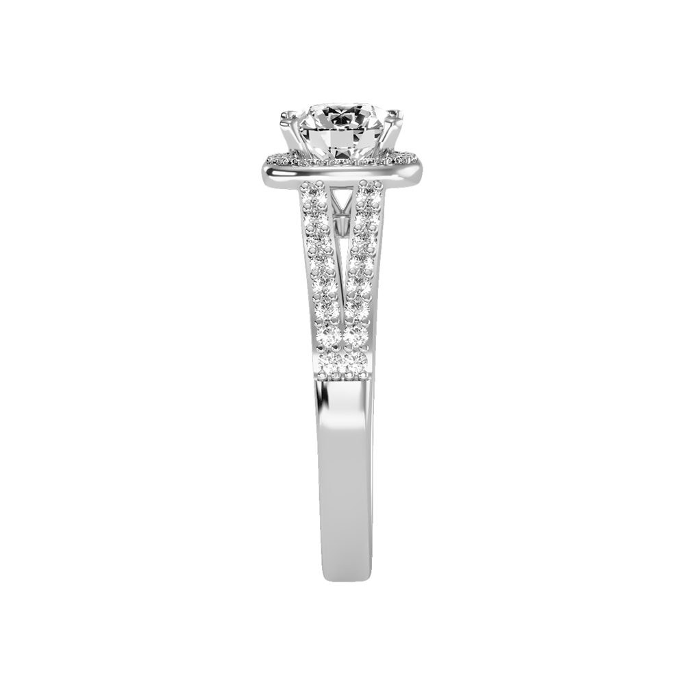 Irish Halo Ring - Eight