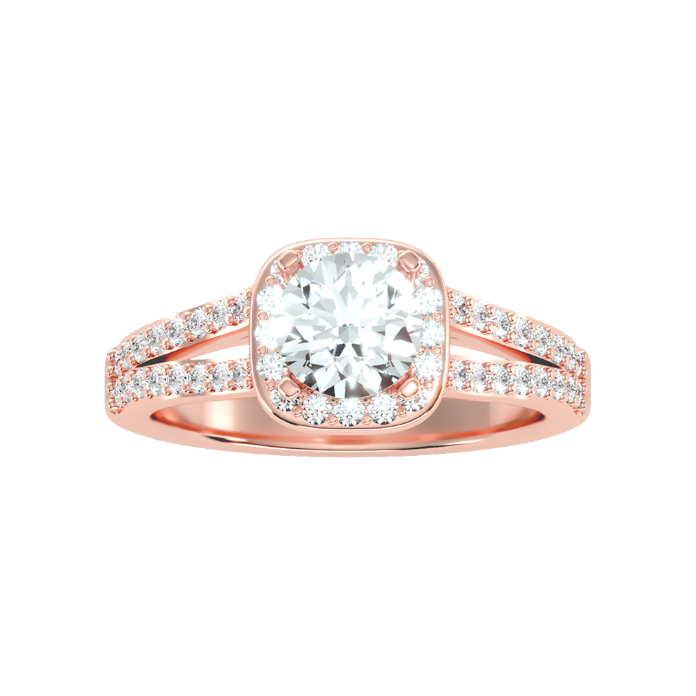 Irish Halo Ring - Nine