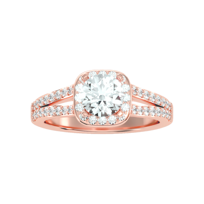 Irish Halo Ring - Nine