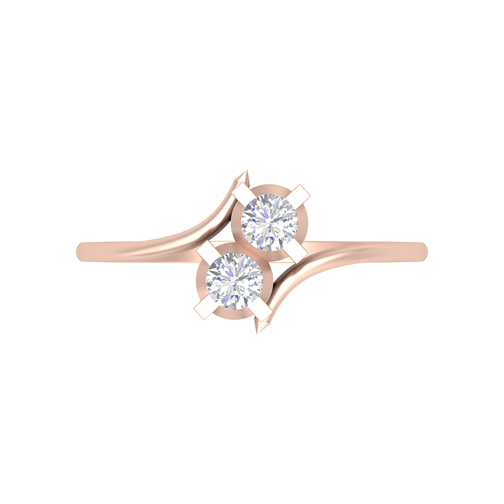 Jazzed Up Jewelry Diamond Ring - Two