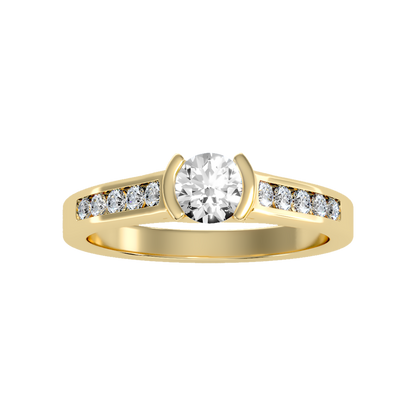 Jazzful Solitaire Ring - Ten